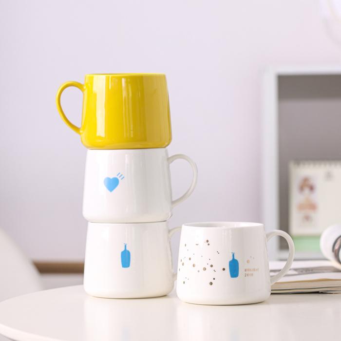 Japanese Simple Cute Pattern Mug Breakfast Cup Milk Cup Coffee Cup