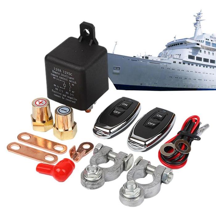 Battery Relay Switch Wireless Voltage Sensitive Relay For Truck And