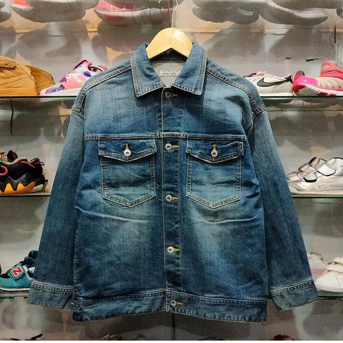 JAKET NIKO AND JEANS  DENIM BIRU