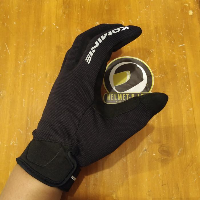 Sarung Tangan Motor Komine Gk168 Gk 168 Alesia Black Gloves Original Promo