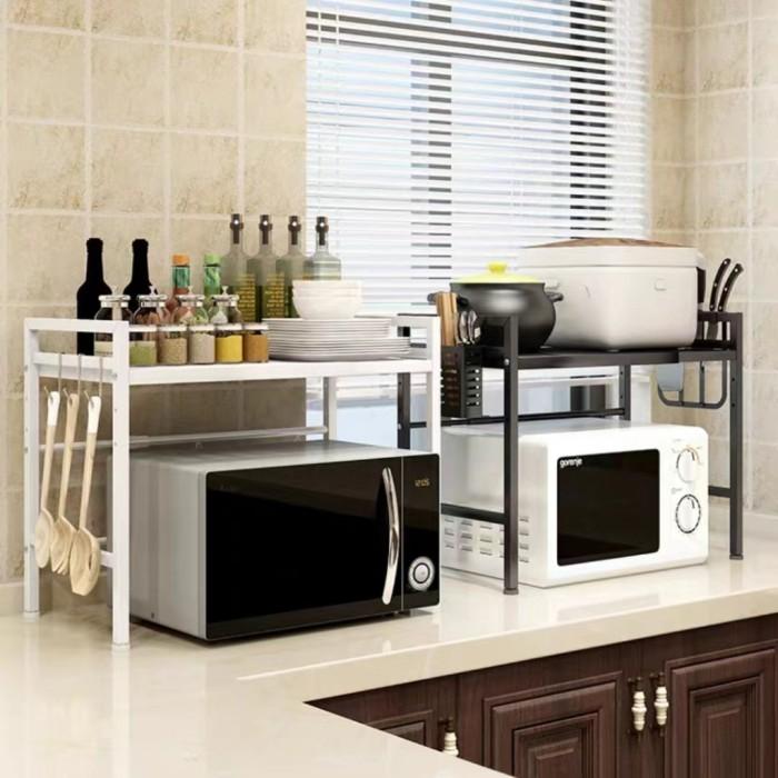 Highline Rak Microwave Rak Dapur Serbaguna Rak Oven Rak Bumbu Dapur