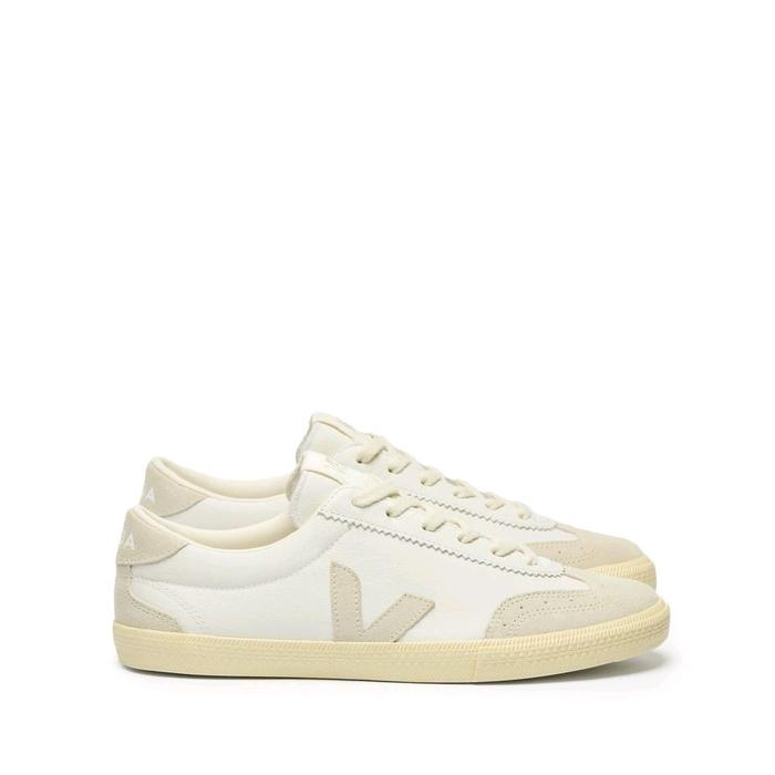Veja Sneakers Volley Leather White Natural Women's Shoes Original