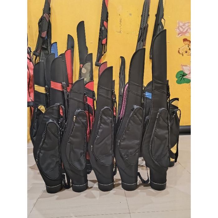 Tas joran pancing hard case double 60 cm