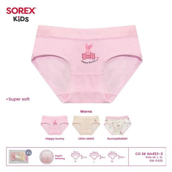 Ricis Cd Celana Dalam Segitiga Anak Perempuan Sorex Kids Girl Seri Na 471 452 401 403 452 470 453 40
