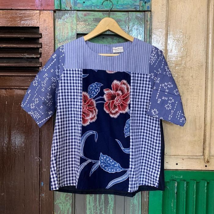 Batik Luwes Putera - Blus katun 7/8
