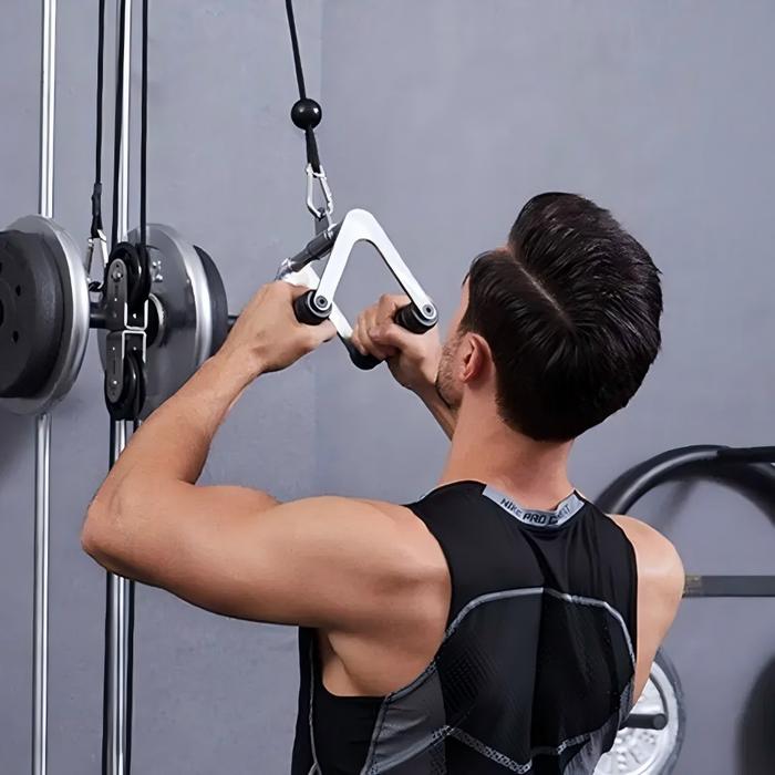 V Handle Gym Lat Pull Down D Handle Gym Single/Dual Handle Grip Gym Handle Pull Down Handle D Gym Fi