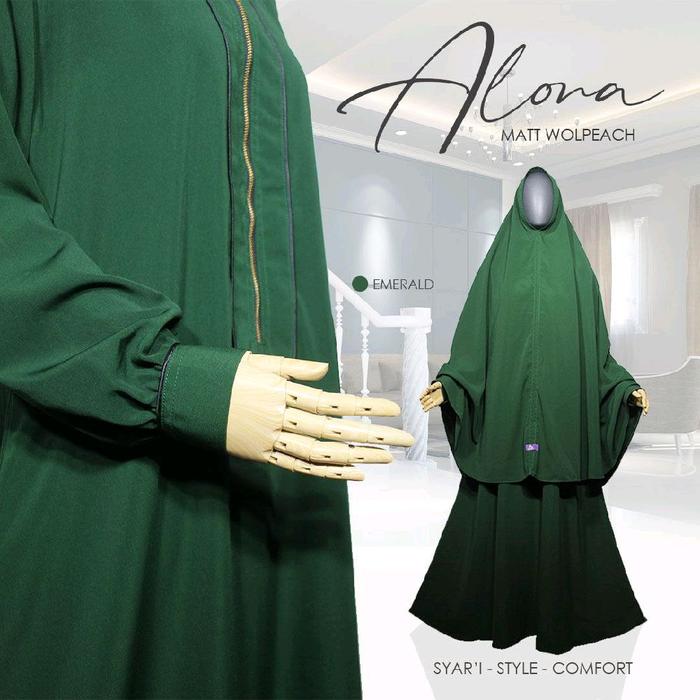 Fataya Hijab setelan khimar nonped free bandana Dewasa