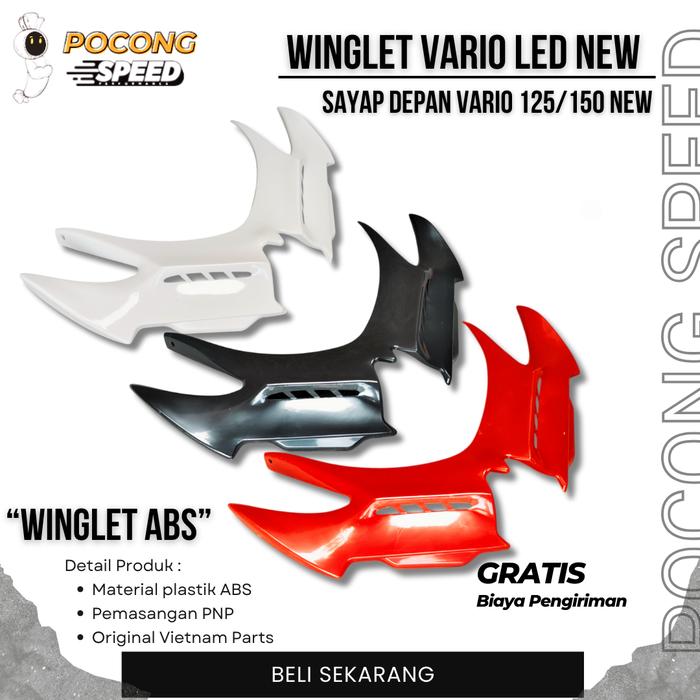 WINGLET VARIO ABS WINGLET VARIO 125 WINGLET VARIO 150 WINGLET VARIO LED NEW WINGLET VARIO LED NEW WI