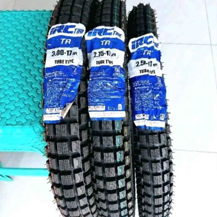 IRC TR RING 17 BAN LUAR IRC SEMI TRAIL 250-17.275-17.300-17 BAN IRC HONDA WIN SEMI TRAIL