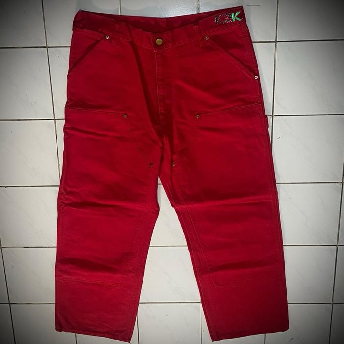 Celana panjang cargo carpenter carhartt double knee 2nd like new original