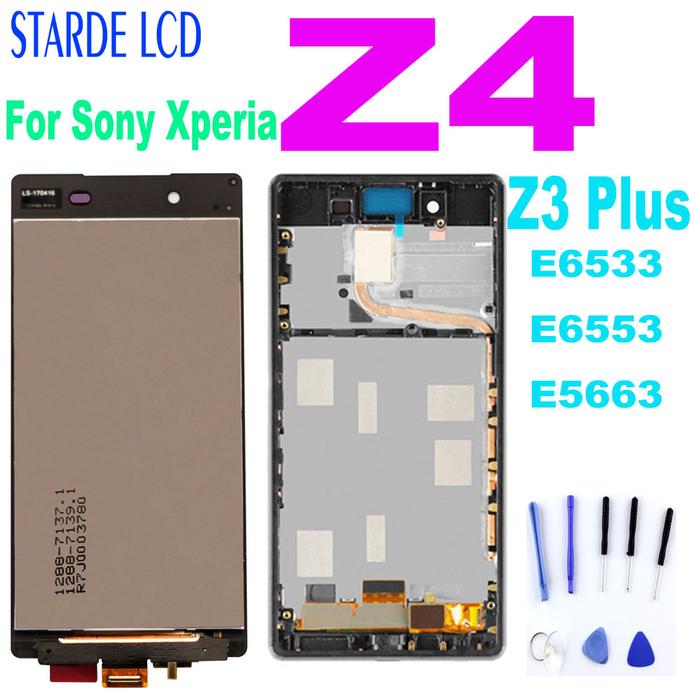 Original 5.2'' Tested For Sony Xperia Z3 Plus E6553 E6533 E5663 LCD