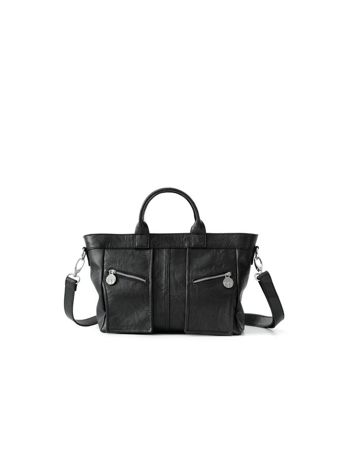 MINI DERRIERE Scipaprock Sling Bag Black Synthetic Leather