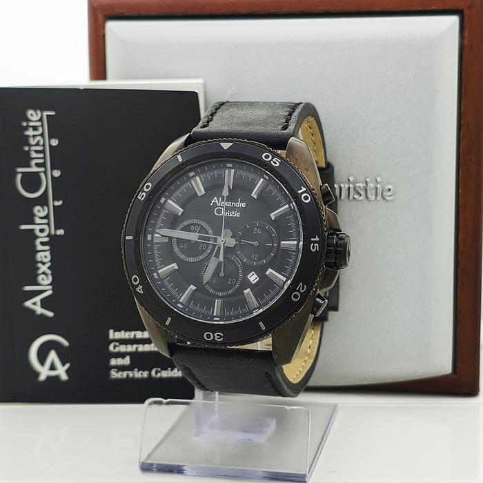 Jam Tangan Pria Alexandre Christie Original AC 6472 MC BLGYBL