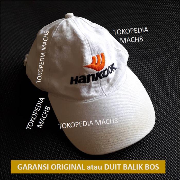 Topi golf Hankook Tire JADUL ORIGINAL ORI atau DUIT BALIK bos