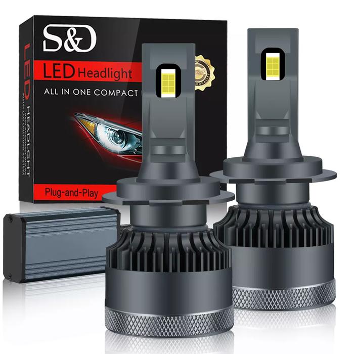 130W H7 Led H4 H1 H8 H11 9005 HB3 9006 HB4 LED Bulb 80000LM F5 Plus