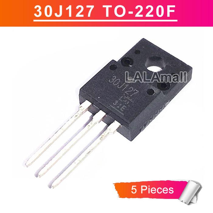 5 Buah Asli 30J127 TO-220F GT30J127 TO-220 TO220F MOSFET 200A/600V
