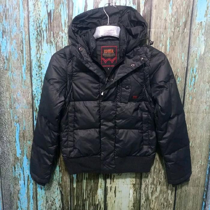 jaket Wanita bulu angsa EDWIN Size S tebal hangat