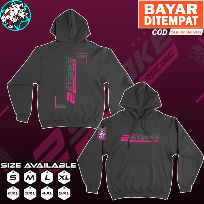 Jaket Hoodie 2 Stroke Syndicate Just For Fun Hodie Racing Two Stroke 2Stroke Keca Cloth