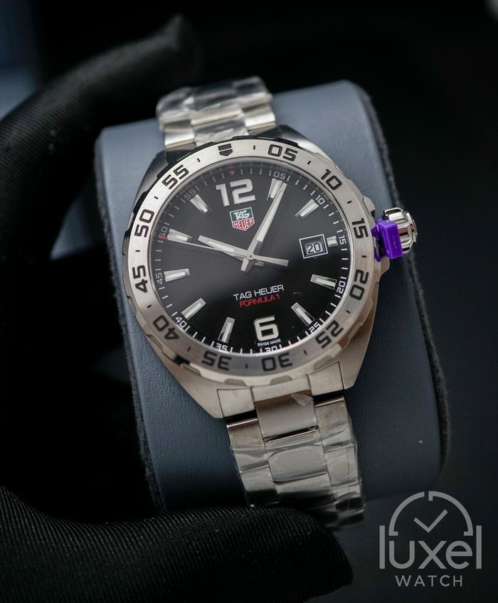 Jual Jam Tangan Original Pria TAG Heuer Formula 1 Date Black Dial Steel Bracelet
