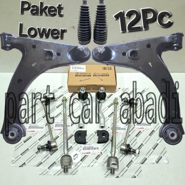 BARU Lower Arm Assy Sayap Depan Bushing Ball Joint Tie Rod Rack End Link Stabilizer Karet Boot Steer