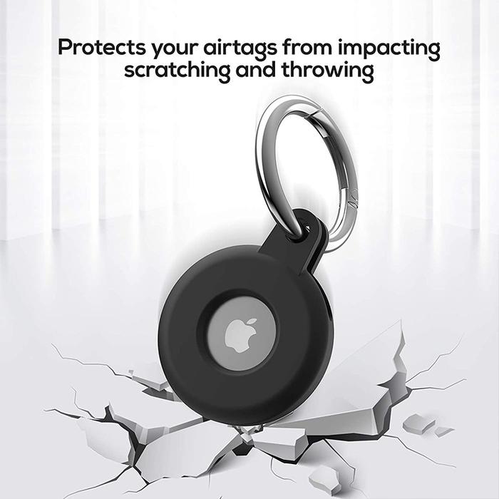 Liquid Soft Silicone For Apple Airtags Full Cover Case for Airtag