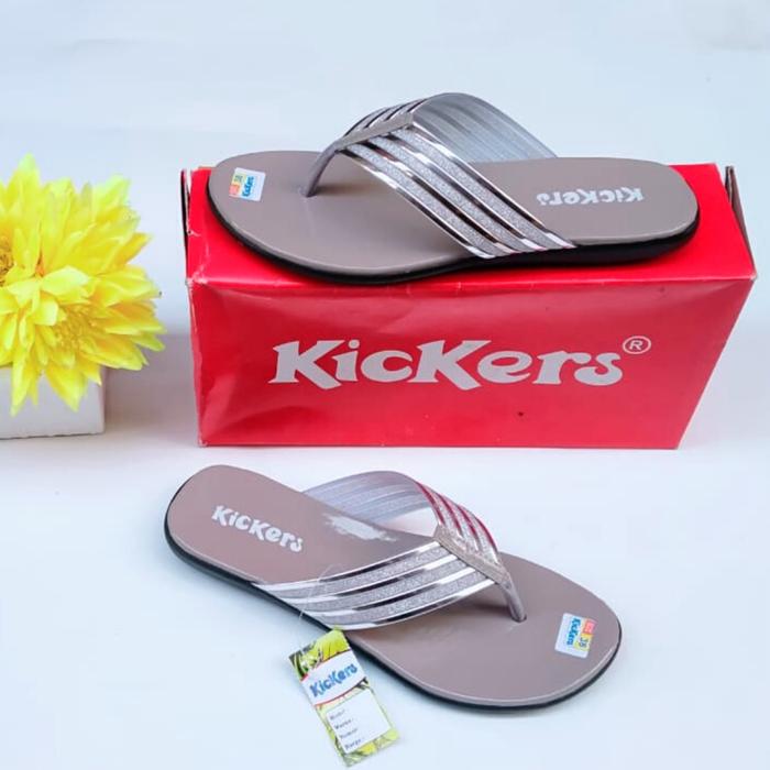 AW - sandal wanita dewasa sendal teplek wanita jelly sendal kickers cewek terbaru sendal wanita terb