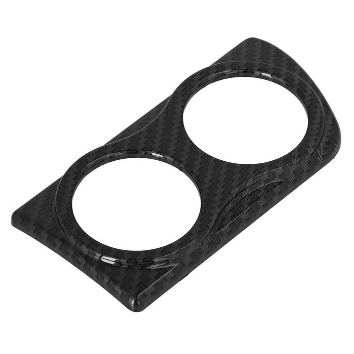 Double Gauge Pod Adapter Clear Texture Carbon Fiber Style Easy To