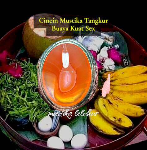 CINCIN MUSTIKA TANGKUR BUAYA – SIMBOL KEKUATAN PRIA SEJATI