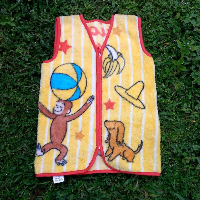 Rompi Vest Cartoon Curious George