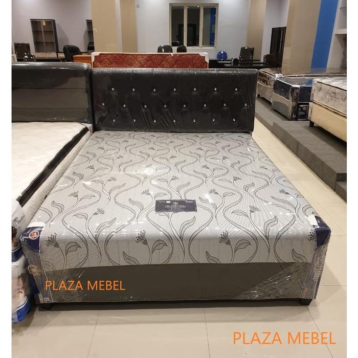NEW PRODUK SET Kasur Boxy Paten American Indopillo 120-160-180 Spring Bed FULLSET Springbed