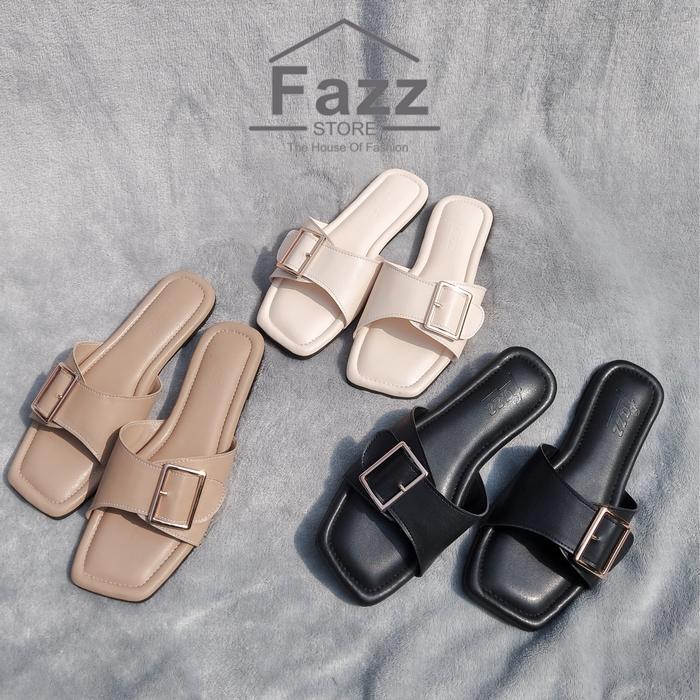 Fazz Anneta Sandal Flat / Teplek Wanita Sendal
