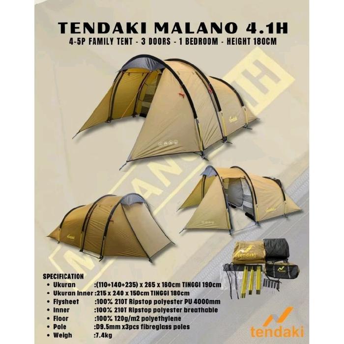 Tendaki Malano 4.1 H Light 4 Orang
