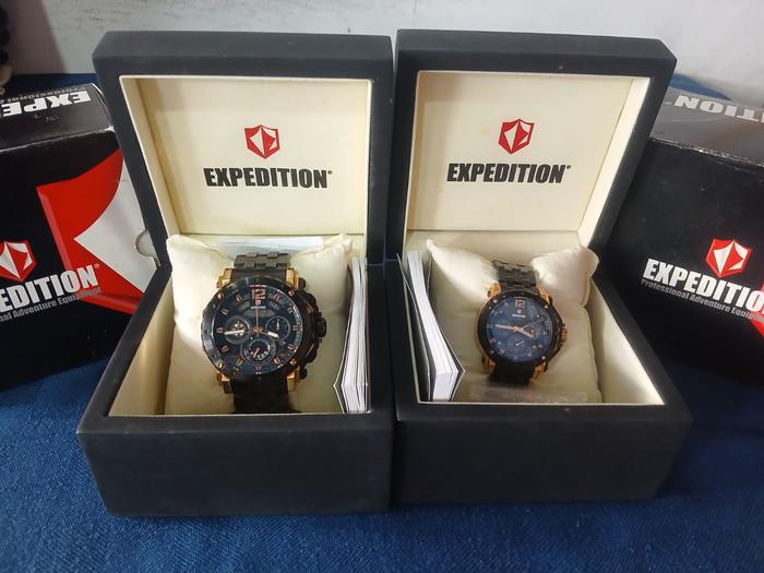 Jam Tangan Expedition E6402M dan E6402B Second Bekas Fullset