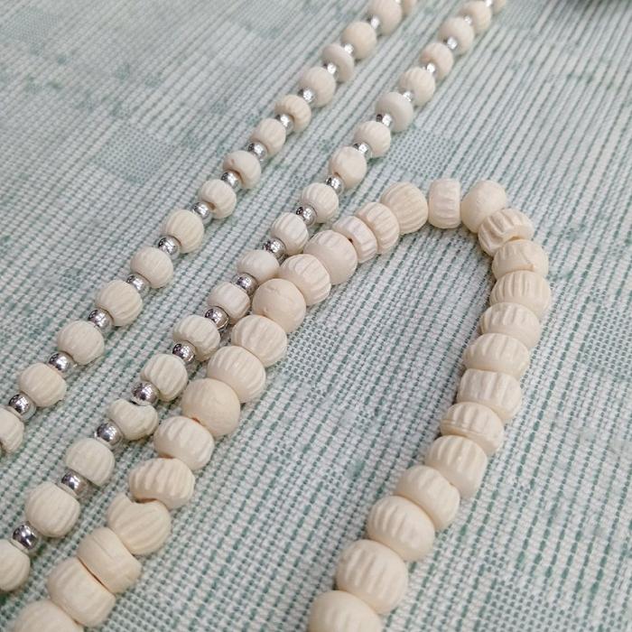 TASBIH TULANG UNTA 99 BUTIR | ASLI TULANG UNTA 100%