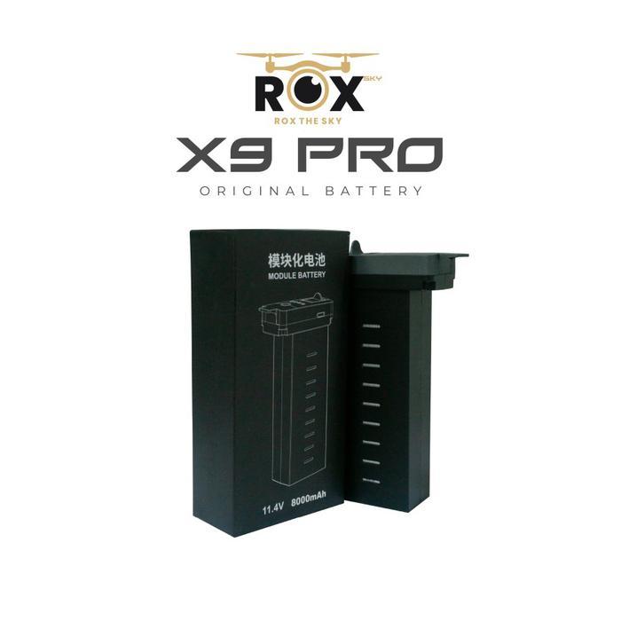 Battery Drone ROX X9 Pro Batre 8000mAh Baterai X 9 Pro Original