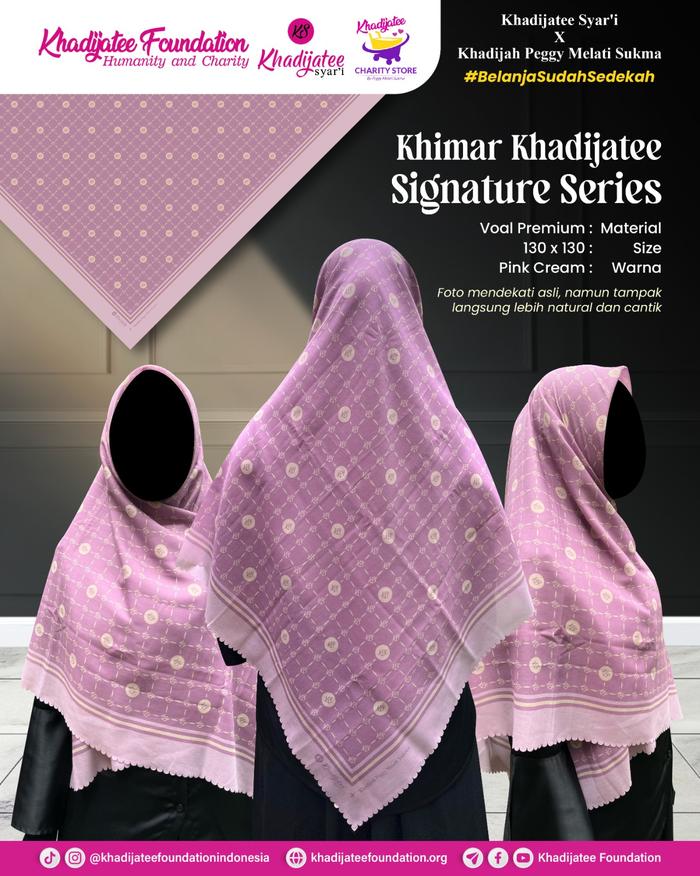 Khadijatee Khimar Syari Lilac