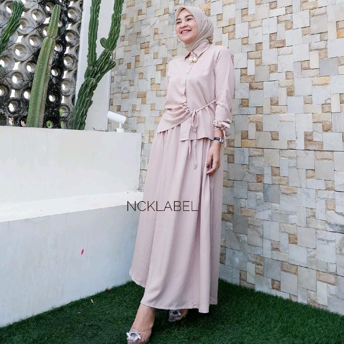 ALEYA SET NCK LABEL Setelan