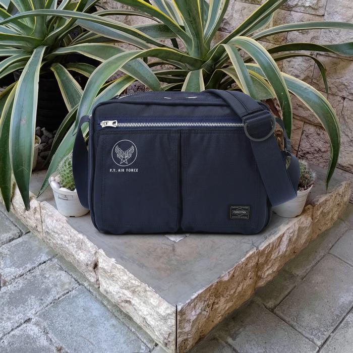 PORTER FLYING ACE SHOULDER BAG AIR FORCE BLUE