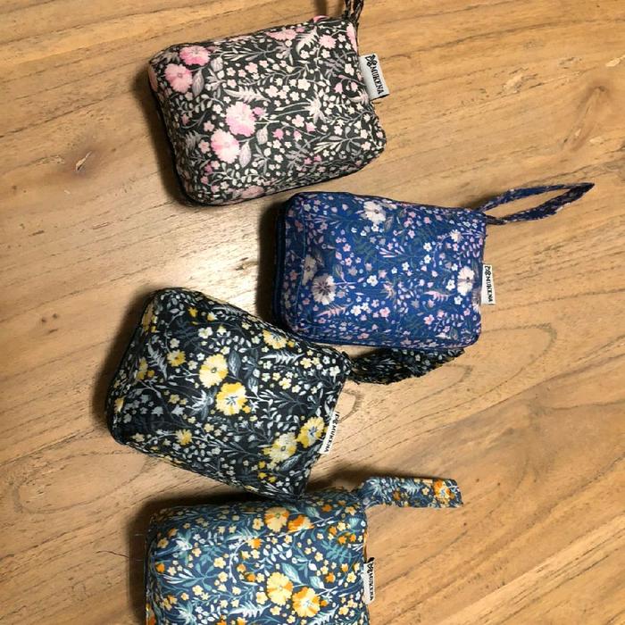 Mukena traveling mini terkecil mukena karita motif Russelia Atas Bawah ab mukena ds Dyah Suminar