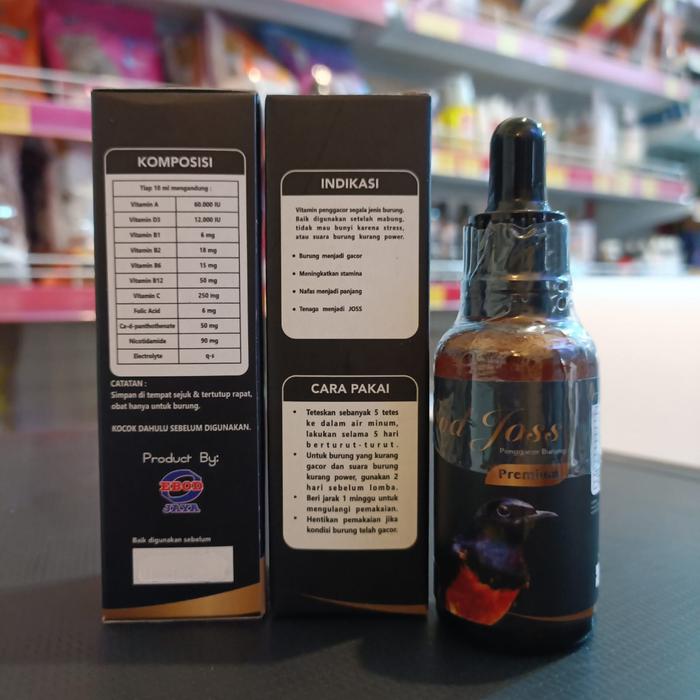 Penggacor burung Ebod jos multi vitamin burung produk Ebod jaya