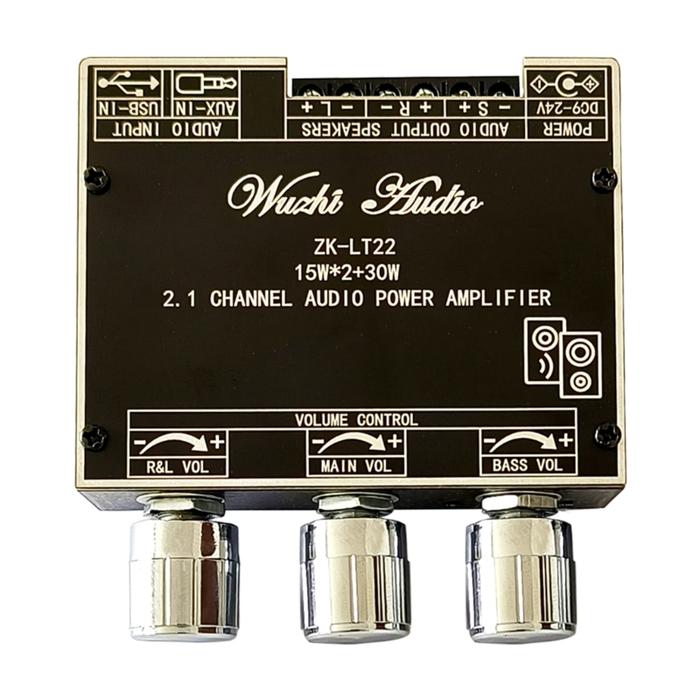 2.1 Channel AMP ZK-LT22 Subwoofer Amplifier Board with