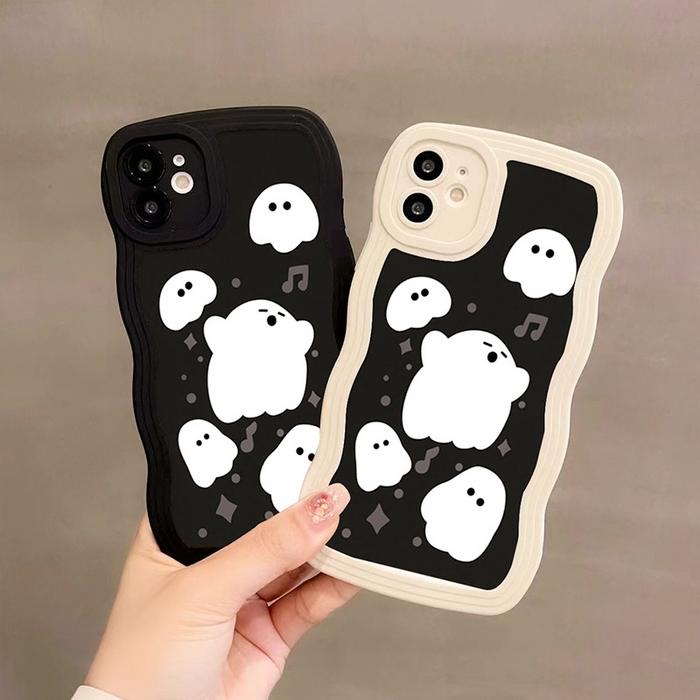 CASE IPHONE SOFTCASE CASE TPU GHOST CARTOON FOR IPhone 7 8 Plus 7+8+ XR XS Max 11 12 13 Pro Max 14 P