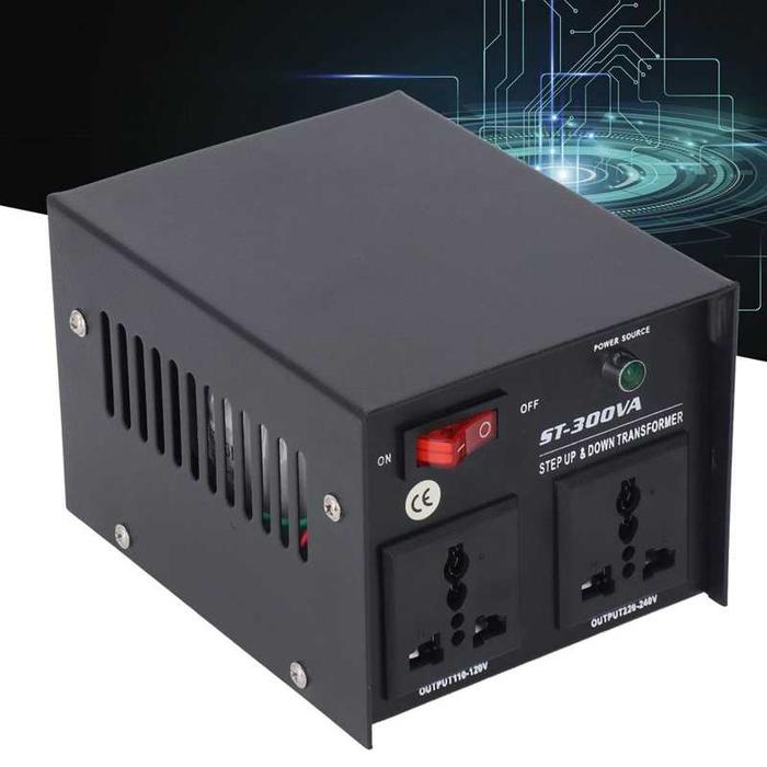 Step Up Buck Transformer 300W Heavy Duty Voltage Converter 110V/220V