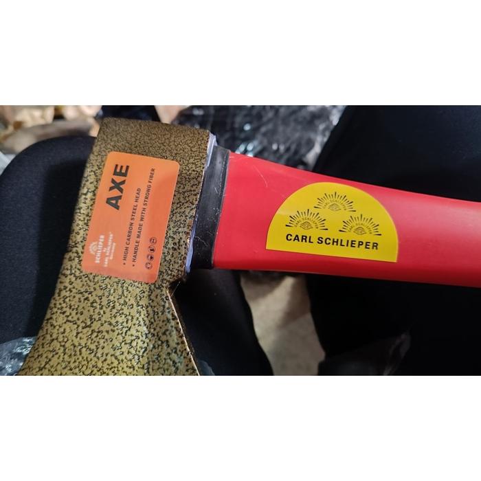 Pemotong Kayu Kampak Carl Schlieper Gagang Fiber/Gagang Kayu