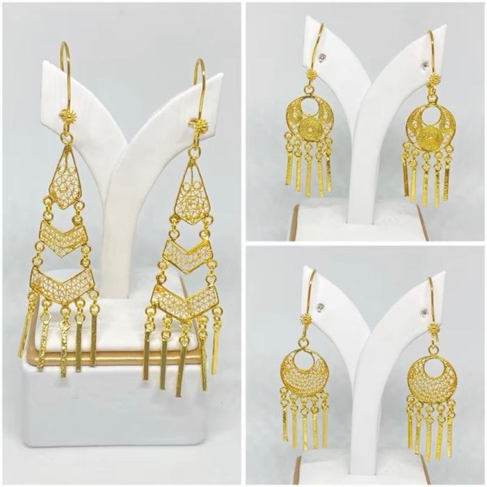 Anting kendari Lapis emas