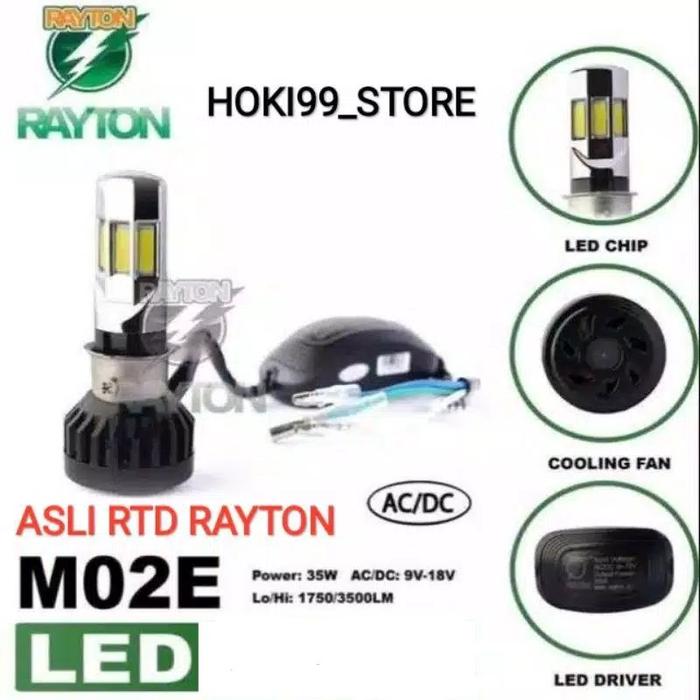 TERSEDIA RTD Rayton Lampu LED 6sisi & 3 sisi lampu depan LED Asli RTD rayton  lampu LED RTD 3sisi