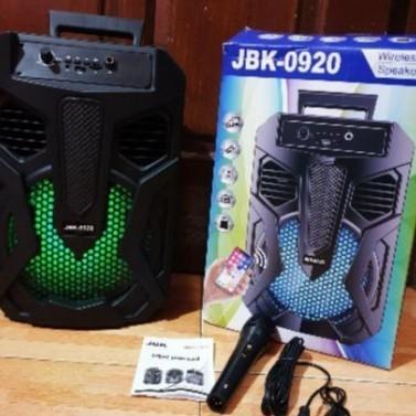 Speaker Portable JBK 8"inc 0920/Speaker Bluetooth Salon Aktif JBK-0920