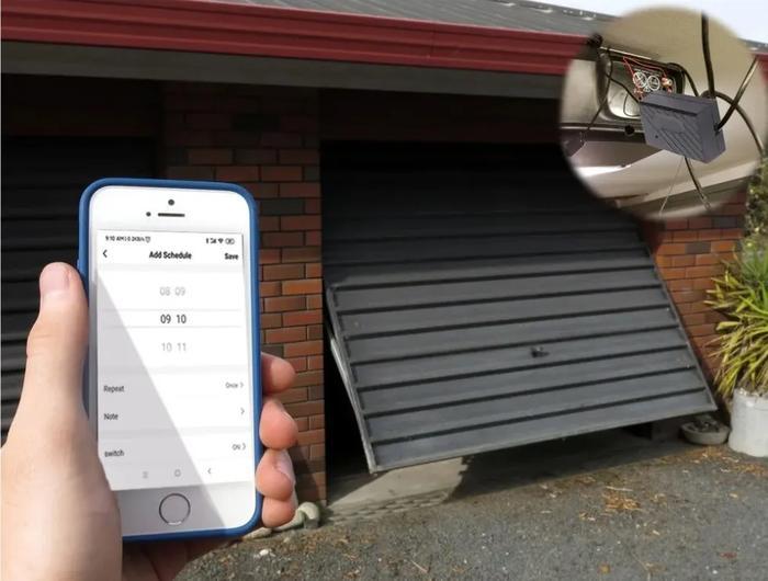 Smart Garage Door Opener Compatible With Tuya Smartlife App Alexa Google Assistant Remote Control No