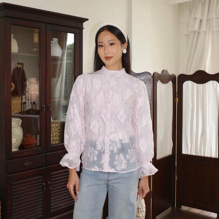 LASOLANGE - Yemima Top | Atasan Outer Lebaran | Baju Raya Collection