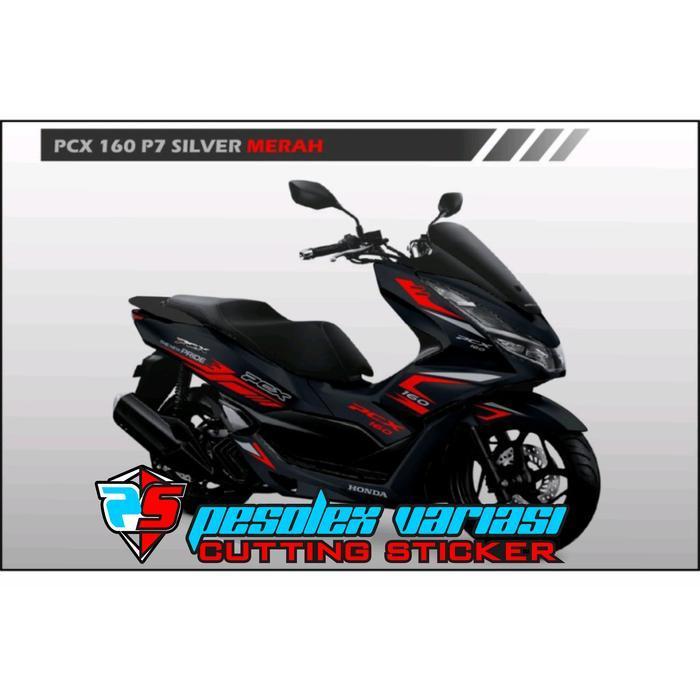 Sticker PCX 160 HITAM Cutting Stiker New Pcx 1# [NTS]